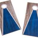 Triumph LED Keyhole 2x4 Cornhole Set Regulation Light-Up Boards with Edge & Hole LEDs, 8 Weather-Resistant Toss Bags & Built-in Storage Outdoor Lawn Game for Tailgates, BBQs & Backyard Fun