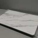 Stone Bath Mat, Diatomaceous Earth Non-Slip Stone Shower Mat - Quick Drying Absorbent Bath Mats for Bathroom - Elegant & Modern Design, Easy to Clean (23.5 x 15) - Sandstone