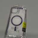 WOGROO for iPhone 11 Case, [Compatible with MagSafe], Magnetic Kickstand Case for Women Girls, Case for iPhone 11, 6.1", Clear Purple