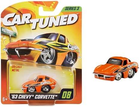 2 Pcs CarTuned Series 3 1963 Chevy Corvette Stingray (Pro Street)