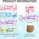 4 Pieces Girls Room Decor, Butterfly You Are Kind Bedroom Decor, Toddler Girl Room Decorations, Inspirational Kids Nursery Room Playroom Room Wall Art-02