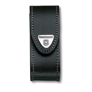 Victorinox Leather Pouch for Swiss Army Pocket Knives, 3,5cm x 10cm, Black
