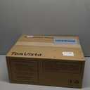 Hard Shell China Storage Containers  5 Piece Set for Storing Dinner Plates, Salad Plates, Mugs, Quilted Dividers for Safe Moving and Seasonal Storage, Grey with Brown Edging