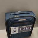 Samsonite Solyte DLX Softside Expandable Luggage with Spinner Wheels, Mediterranean Blue, Carry-On 20-Inch