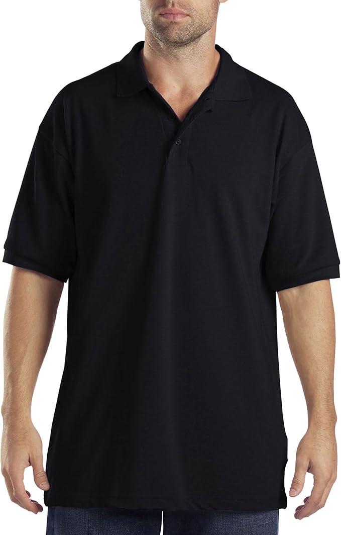 Dickies Men's Big Short-Sleeve Pique Polo Shirt
M