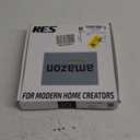 KES Black Toilet Paper Holder Stand Bathroom Freestanding Toilet Tissue Paper Roll Holder, 20" H SUS304 Stainless Steel Rustproof Weighted Base Matte Black, BPH286S1A-BK