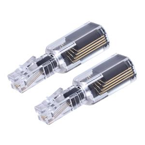 (Value Pack of 2 360 Phone Cord Detangler Landline Telephone Extended Rotating Black