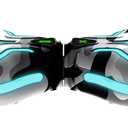 Hover-1 i100 Electric Hoverboard - 7MPH Top Speed, 10 Mile Range, 5HR Full-Charge, Built-In Bluetooth Speaker, Rider Modes: Beginner to Expert Self Balancing Scooter (Camo)