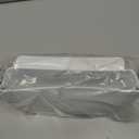 Hanging Folding Mini Trash Can for Kitchen Cabinet Door, Small Collapsible Garbage Bin Under Sink,Wall Mounted Waste Bin- Container Cabinet/Bedroom/Bathroom (3L)(White)