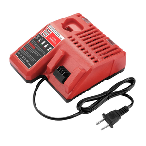 M 18 & M 12 Battery Charger for Mil-Waukee 48-59-1812 Replacement Rapid Charger for Mil-Waukee 48-11-2420 48-11-1815 48-11-1840 48-11-1841 48-11-1850 12V 18V Lithium-ion Battery