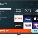 ONN 24-Inch Class HD 720p Smart TV + Free Wall Mount with Wi-Fi Connectivity and Mobile App | Flat Screen TV | Compatible with Home Kit | Alexa and Google Assistant 