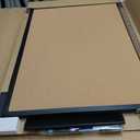 Magnetic White & Cork Board Combo 48" x 36" Aluminum Frame Black