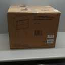 Walker Edison Mid Century Modern Wood Nightstand Side Table Bedroom Storage Drawer and Shelf Bedside End Table, 1 Drawer, Caramel