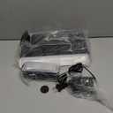 AQQA Quiet 30-50 Gallon Fish Tank Filters - Auto Start Hang on Back Aquarium Filter, Adjustable Flow, Deodorization Decontamination Filter System AQ168 (8W 200GPH)