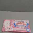 KILOSTEP Flower Toilet Gel Stamp, 60 Count Toilet Bowl Stamp Gel 4 Kinds Of Scent Toilet Bowl Cleaner