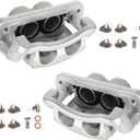 KUSATEC 18B5023 18B5022 Front Disc Brake Caliper with Bracket fit for Ford F-250,F-350 Super Duty 2005-2012; Both Left and Right side