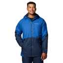 Columbia Men's Snowy Summit Jacket, Mountain Blue/Collegiate Navy, Small