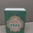 Book Safe with Combination Lock, Hidden Safe (9.5 x 6.2 x 2.2 Inch) with Fireproof Bag, Secret Diversion Safe, Hollow Book Box Hidden Storage, Money Safe Box for Cash (LITTLE WOMEN) (Large)