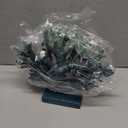 Faux Blue Coral Statue - 7.4" Artificial Resin Coral for Coastal Decor, Beach Shelves, Nautical Home & Table Decorations