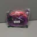 2 Pack Colored Bob Wigs and Heart Sunglasses Set, Purple Hot Pink Short Straight Bob Wig with Bangs Neon Party Colorful Synthetic Hair for Women Men Halloween Costume Bachelorette Party Favors