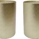Christopher Knight Home Kaylee Modern Round Hammered Iron Accent Table (2 Pack) -Gold