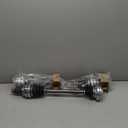 TRQ Rear CV Axle Shaft Assembly Set Compatible with 2008-2010 BMW 135i 2006 325xi 2008-2013 328i 2009 328i xDrive 2007-2008 328xi 330i 330xi 335i 2009-2013 335i xDrive