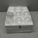 12 Pcs 3.15"/ 8cm Hanging Glass Tealight Holder Globe Plant Terrariums Glass Orbs Air Plants Tea Light Candle Holders Home Decor Indoor Outdoor Garden DIY Gifts (9 Pcs + 3 Pcs)