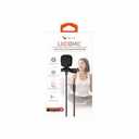 Helix Aux Lapel Microphone And ACOUSTIX Stereo Earbuds White