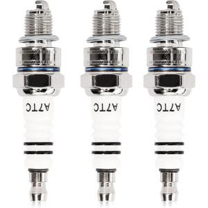 3Pcs Spark Plug A7TC for GY6 50cc-70cc 90cc 110cc 125cc 150cc ATV Scooter Pit Dirt Pocket Bike Moped Go Kart Quad Buggy TaoTao Buyang Roketa Sunl Baja Kymco Chinese U20FSR U22FSR-U C5HA C5HSB