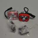 2.5inch LED Pod Lights Three-Eye 30W LED Fog/Driving/Off Road Lights Cube Spot Pods Light DT Connector for Truck Boat ATV UTV Pickup (2pcs Red)