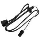 uxcell Third Brake Light Wire Harness for Jeep Wrangler JK 2/4 Door 2007-2018 18AWG 3rd Center High Mounted Stop Lamp Harness Extension No.68048581AA/55397243AA/55397217AC/55397217AJ