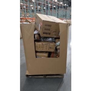 pallet of salvage items