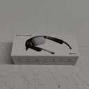 Smart Glasses, Polarized Bluetooth Sunglasses with Speaker, Voice Assistant, Open Ear, UV Protection Outdoor Audio Glass (Black Frame-Black Lens-Style2)