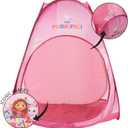 Gabbys Dollhouse Collapsible Pop Up Play Tent for Kids, 28" W x 28" L x 30" H, Ages 3+