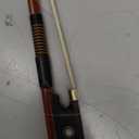 Cello Bow Full Size 4/4 - Brazilwood with Ebony Frog, Natural Mongolia Horsehair, wire decoration, Pearl Inlay Well Balanced Lightweight and Durable