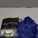 Blue Bob Wig With Bangs 12 Inch Royal Blue Wig Short Synthetic Fiber Bob Wigs for Women Short Bob Wigs and Halloween Cosplay Wig for Daily Life Colorful Wigs With One Cap (Blue)