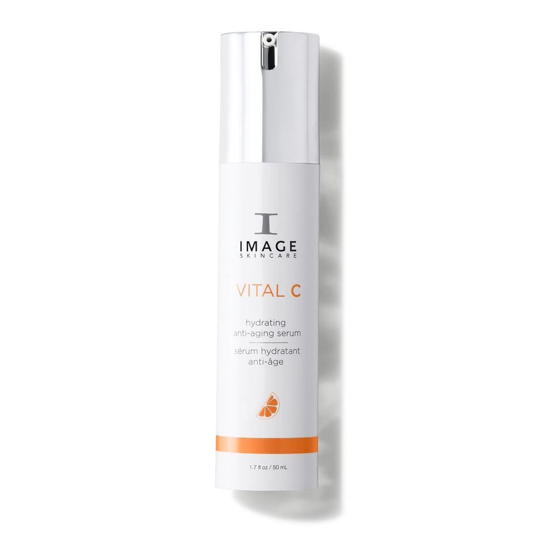IMAGE Skincare, VITAL C Hydrating Face Serum, with Vitamin C and Hyaluronic Acid, to Brighten, Tone and Smooth Appearance of Wrinkle (1.7 Fl Oz (Pack of 1))