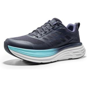 NORTIV 8 Women's Walking Shoes Cushion Running Tennis Shoes ActiveFloat Non-Slip Comfortable Breathable Workout Gym Sports Athletic Fashion Sneakers (10, Blue)