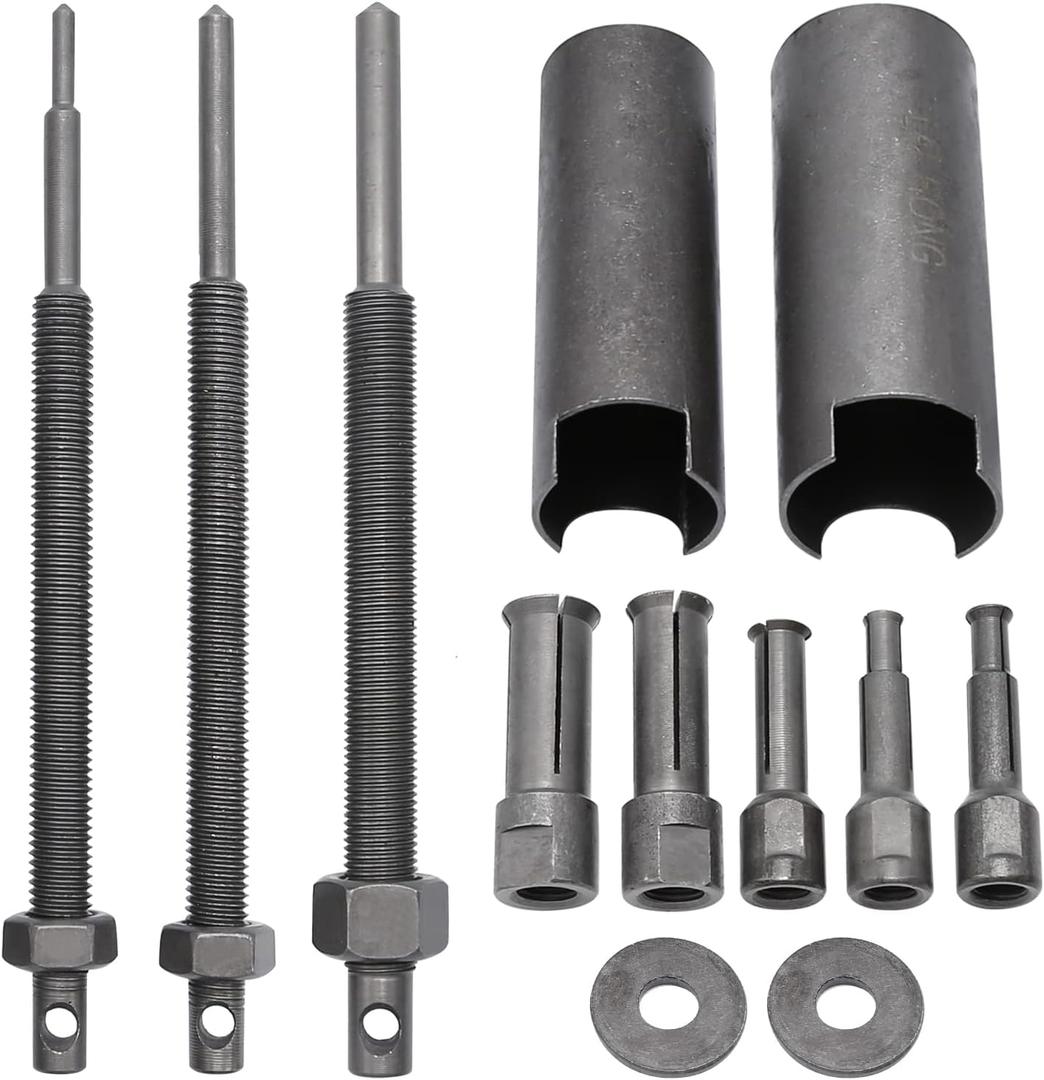 Lidscura 8PCS Motorcycle Bearing Pullers 9-23mm Motorcycle Internal Bearing Removal Tool Kit Inner Bearing Extractor Kit