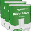 Amazon Basics 2-Ply Flex-Sheets Paper Towels, 6 Basics Rolls = 16 Regular Rolls, Everyday Value with 150 Sheets per Roll