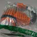 50 Amp to 110 Volt RV Adapter Plug with Locking Connector, NEMA 5-15P to NEMA SS2-50R Electrical Power Adapter with Upgraded Grip Handle, ETL Listed,