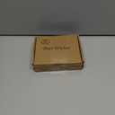 2 x Baby's First Christmas Ornament 2025 Girl, DIY Wooden Onesie Shaker with Pen, Picture Frame Car Visor Clip, Baby Shower Card, Newborn Gift for New Parents, Baby Girl Keepsake, 1st Xmas Decor HH804