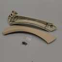 Moonlinks Compatible with BMW E90/E91/E92/E93 Door Pull Handles + Door Handle Outer Cover, Right Front/Right Rear Passenger Door Handle Covers Set (Compatible with BMW 323 325 328 330 335)(Gray)