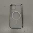 SUPFINE Magnetic for iPhone 15 Case (Compatible with MagSafe) (Military Grade Drop Protection) Translucent Clear