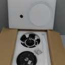 VONLUCE Ceiling Fans with Lights, 36 Inch Ceiling Fan and Remote, Full-spectrum LED Light, 3CCT, 6-Speeds Noiseless Reversible DC Motor, Modern Ceiling Fan for Bedroom Living Room Farmhouse, White