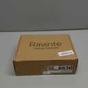 Ravinte 30 Pack 15 Pairs Semi-Overlay 1/2 inch Self-Closing Face Frame Cabinet Hinges Matte Black Half Wrap-Around Kitchen Cabinet Door Hinges Face Mount Cabinet Hardware