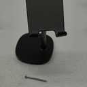 LISEN Cell Phone Stand Adjustable for iPhone Phone Holder for Desk, Office Desk Accessories Computer PC for iPhone Stand Gaming Essentials Fit Otterbox Case Phones Switch Kindle iPad Air Tablet 4-10in (BLACK)