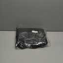 NICETOWN Blackout Curtain Panels for Bedroom, Black, 2 Panels, W29 x L20-inch, Thermal Insulated Grommet Top Blackout Draperies and Drapes for Basement