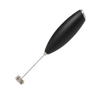 Milk Frother - Automatic Milk Frother, Handheld Milk Frother | Electric Milk Frother, Foam Maker Handheld, Home Milk Frother, Powerful Egg Whisk, Drink Mixer for Coffee Latte Matcha Hot Chocolate (Black)