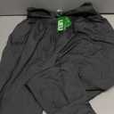 UEU Women's Cozy Yoga Joggers Pants Loose Workout Sweatpants Comfy Lounge Pants with Pockets (Large, Dark Gray)